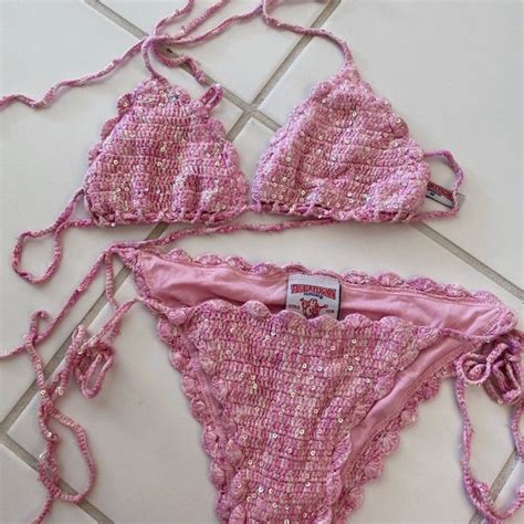 True Religion Swim True Religion Pink Bikini Poshmark