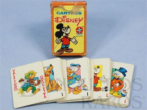 Jogo De Cartas Cart Es Disney Figuras Do Z Carioca Pluto Pato