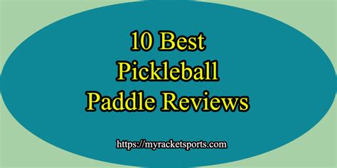 10 best Pickleball paddle reviews – Updated 2025