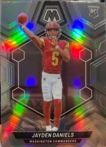 2024 Panini Mosaic Jayden Daniels True Silver Prizm 302 RC EBay