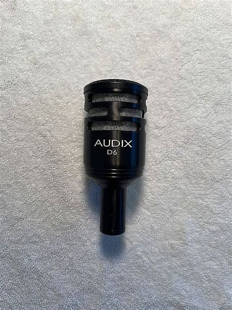 Audix D6 Dynamic Kick Drum Microphone | Reverb