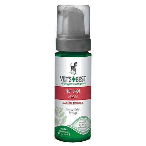 Vet S Best Hot Spot Foam Oz Naturally For Pets