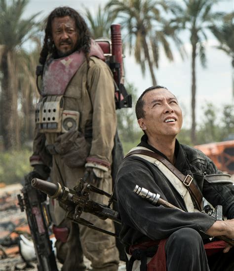 New Chinese 'Rogue One’ Trailer Highlights Baze Malbus and Chirrut Îmwe