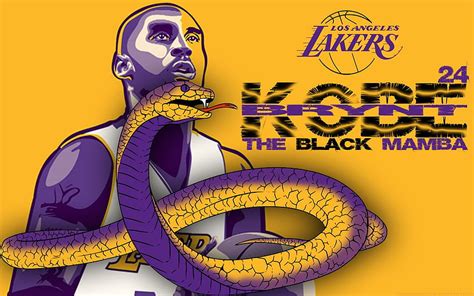 Kobe Bryant Black Mamba Mobile On Kobe Cartoon Kobe Bryant Hd