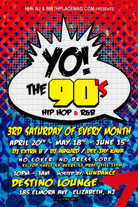 Yo The 90’s 7th Boro Hip Hop City