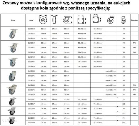 Stahl Zestaw Jezdny Kółko Obrotowe Z Hamulcem 75Mm 50Kg Opinie i