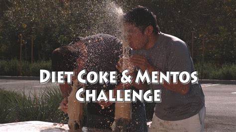 Diet Coke And Mentos Challenge