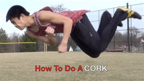 How To Do A CORK Parkour Freerunning Tutorial YouTube