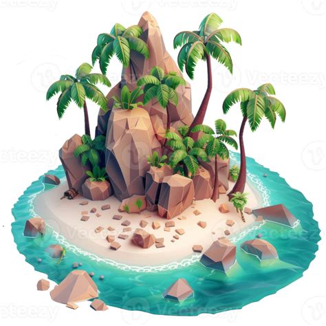 Island Cartoon Pngs For Free Download