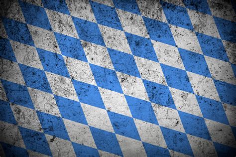 Flag Of Bavaria Stock Photo - Download Image Now - Bavaria, Lozenge - Geometric Shape ...