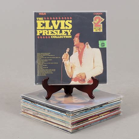 Elvis Presley St Lp Skivor Vrigt Vrigt Auctionet