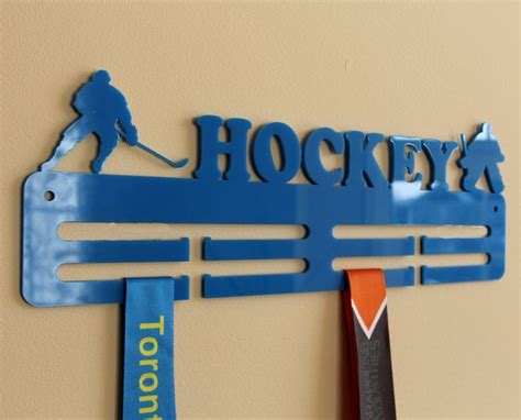 Acrylic HOCKEY Medal Display for Hockey Minimalistic Hockey | Etsy ...