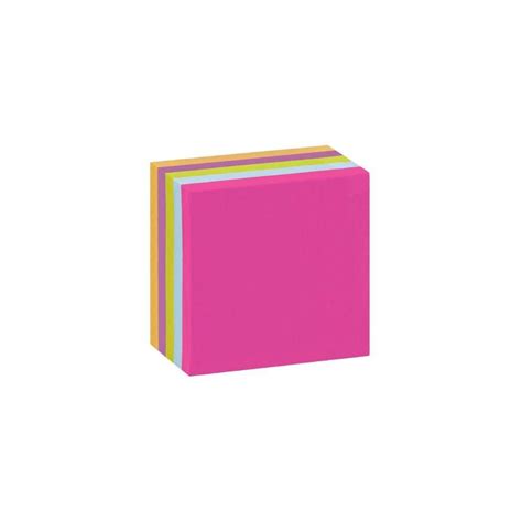 Post It Cubo Tropical 76 Mm X 76 Mm 450 Folhas Casas Bahia