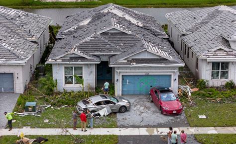 Images Of Tornado Damage From Milton In Avenir Palm Beach Gardens