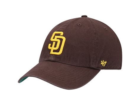 San Diego Padres Men's '47 Brown Team Franchise Fitted Hat