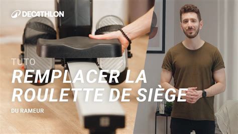 Tuto Comment Remplacer La Roulette De Si Ge D Un Rameur Decathlon