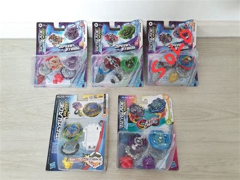 Beyblade Burst dual double turbo rise surge hasbro takara tomy launcher ...