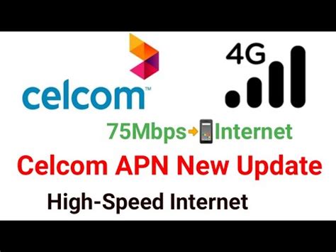 DNS APN Setting For Celcom 4G Sim Card Faster Internet 2021 YouTube