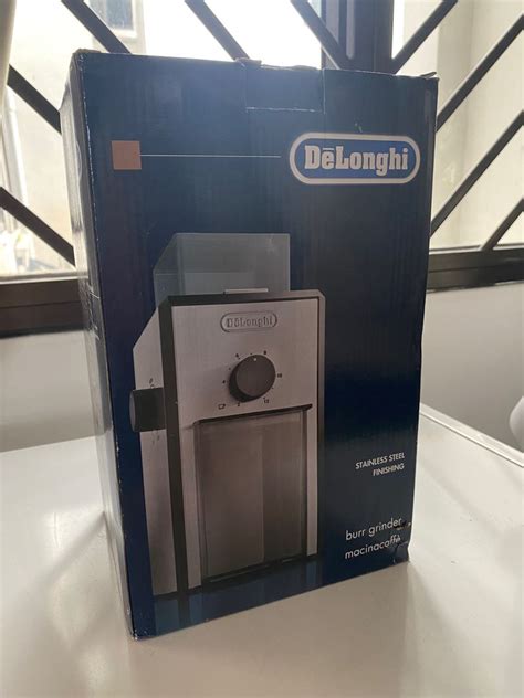 De'Longhi KG89 Burr Coffee Grinder (Black), TV & Home Appliances ...