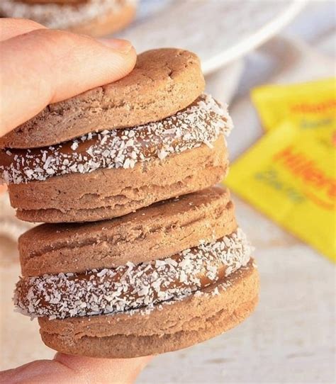 Alfajores De Maicena Y Chocolate Sin TACC Hileret