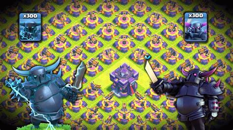 Pekka Vs Super Pekka Challenge With On X Bow Clash Of Clans