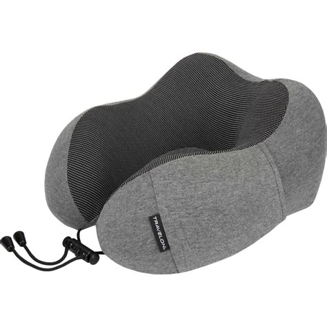 Travelon Contoured Memory Foam Travel Pillow - AmagloPlace