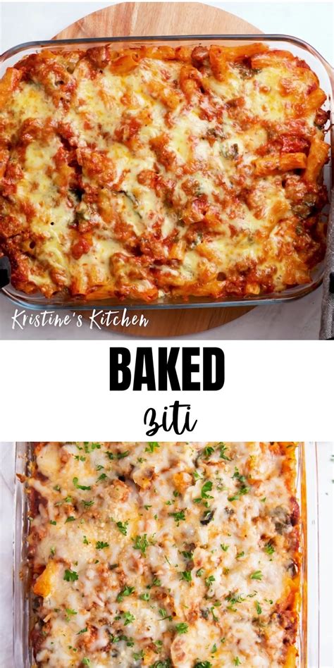 Classic baked ziti recipe – Artofit