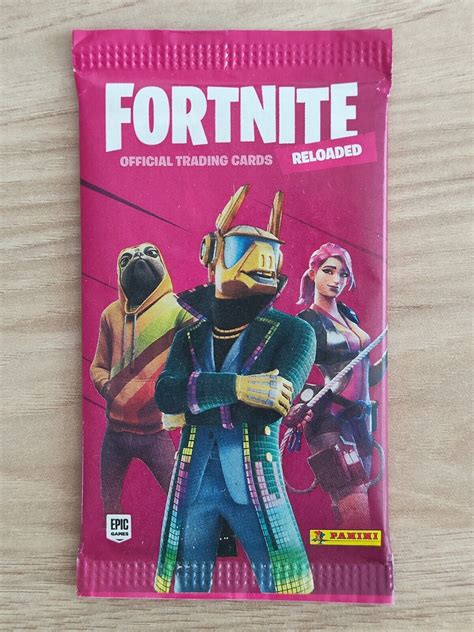 PANINI Fortnite Reloaded 2020 Trading Card Booster Epic Games Box