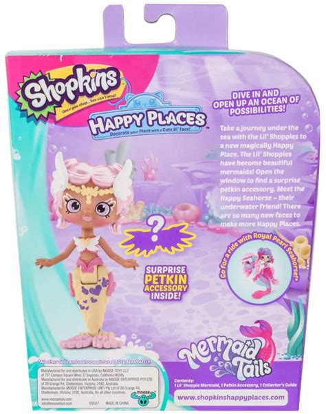 Shopkins Happy Places Season 6 Mermaid Tails Wingona Mermaid Happy Mermaid Pack Moose Toys Toywiz