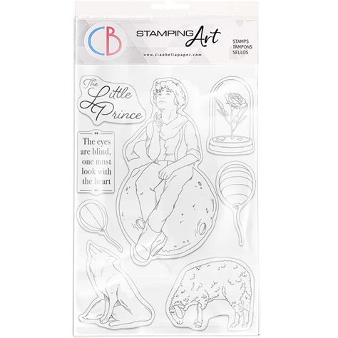 Ciao Bella The Little Prince Clear Stamp Set 6x8