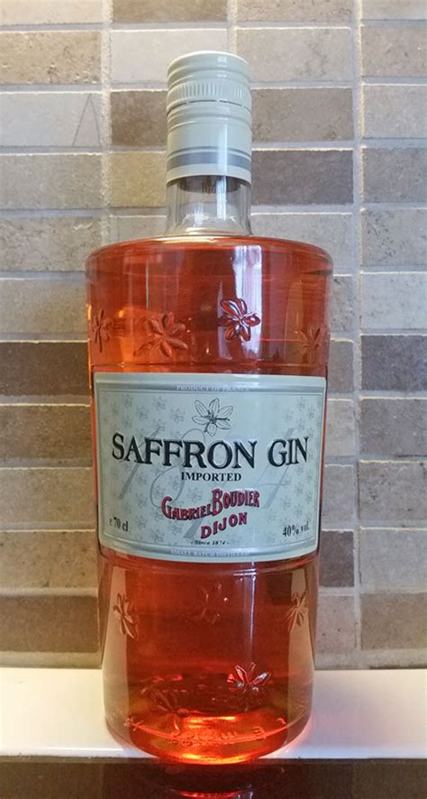 Saffron Gin Review And Recipes Gabriel Boudier Dijon