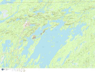 032G16 CHIBOUGAMAU Map by GPS Quebec inc. | Avenza Maps