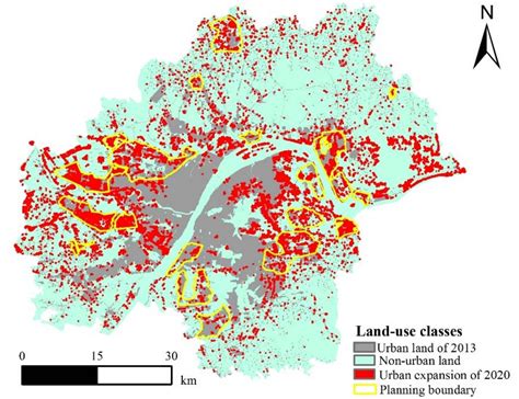 MCR-Modified CA–Markov Model for the Simulation of Urban Expansion