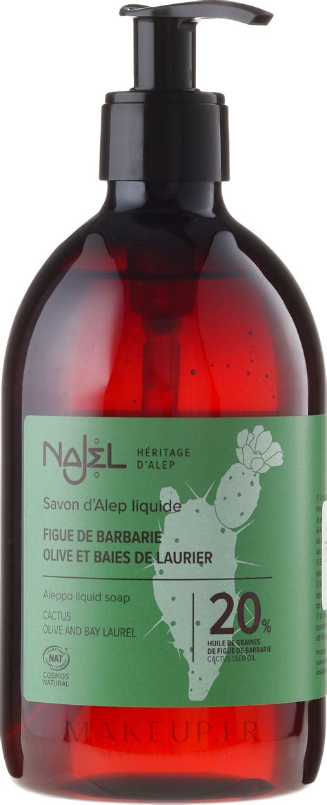 Najel Aleppo Liquid Soap Savon D Alep Liquide L Huile De Figue