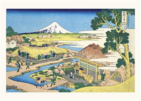 Hokusai: Thirty-Six Views of Mount Fuji • Tajfuny