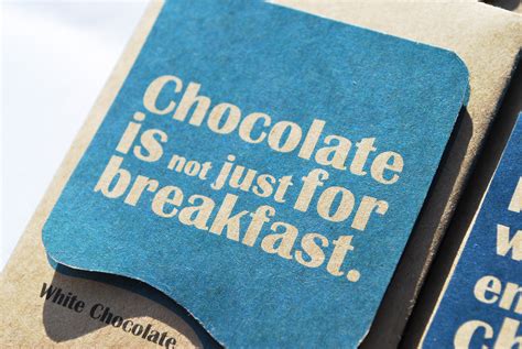 Chocolates on Quotes on Behance