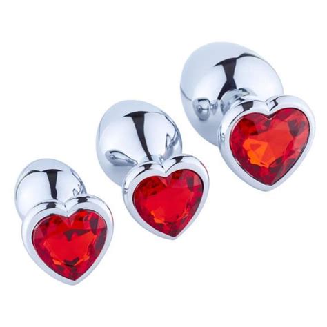 Plug Anal 3 Tailles S M L HUGBOX MUST Rouge Pour Des Orgasmes Rapides Intenses Multiples