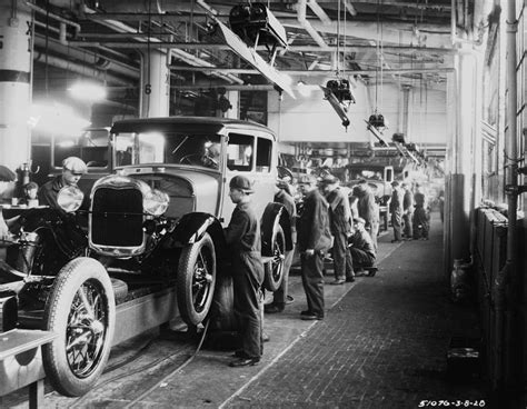 Ford Factory Photograph By Hulton Archive