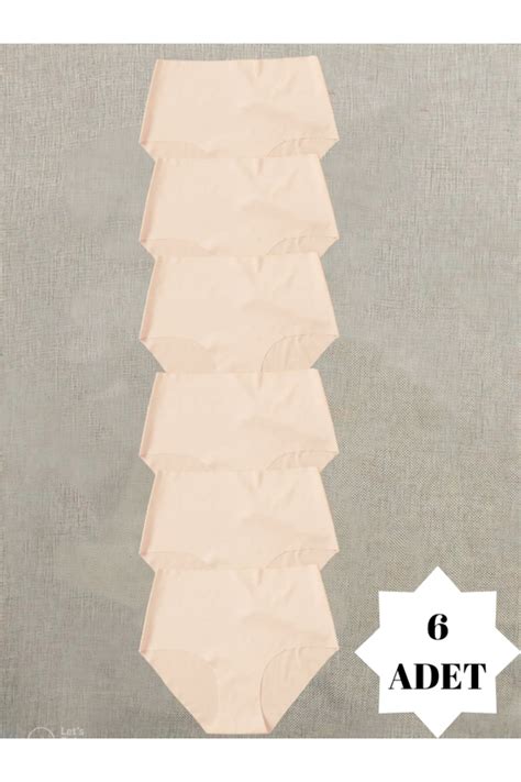 Adeniz Kadın Yüksek Bel lı Paket Dikişsiz Lazer Kesim Iz Yapmaz Bikini Slip Külot Fiyatı