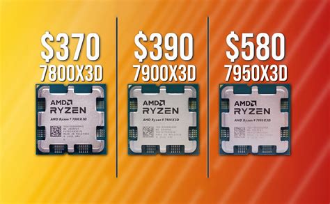 AMD Ryzen 7800X3D vs. 7900X3D vs. 7950X3D | TechSpot