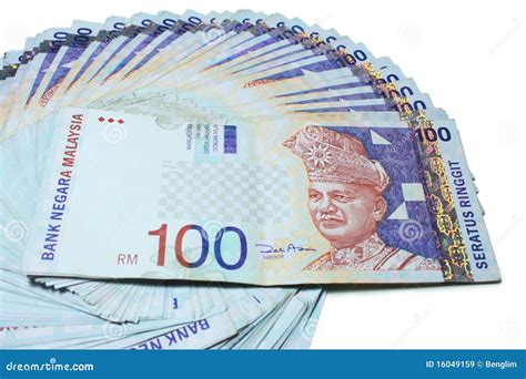 Malaysia Rm100 Notes Stock Image Image Of Ringgit Money 16049159