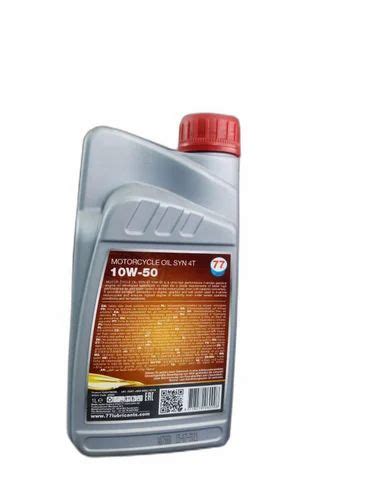 77 Motorcycle Oil SYN 4T 10W-50 1L at Rs 691/litre in Ernakulam | ID ...