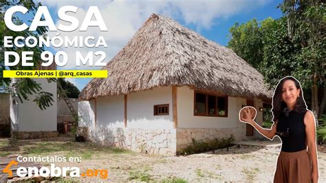 Micro Casa De Palapa Maya Econ Mica Tipo Loft En Bacalar Arq