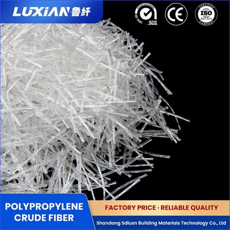 Sdluxn Polypropylene Fiber Custom PP Staple Synthetic Crude Fiber China