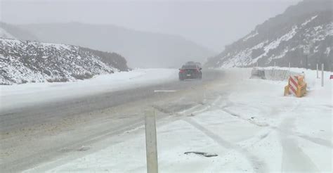 San Diego weather: Photos of hail, snow from winter storm