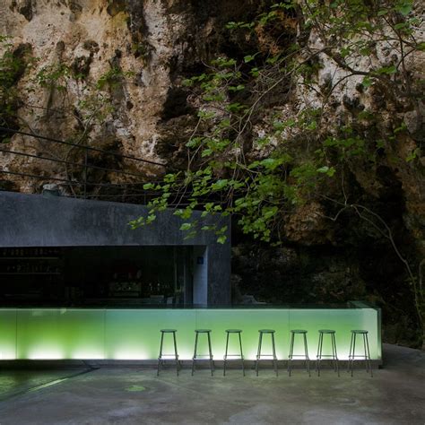 Bar in the Caves of Porto Cristo. Mallorca. - Architizer