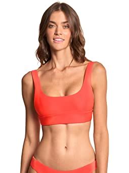 Maaji Tangerine Ruffles Bikini Top Orange FREE SHIPPING Zappos