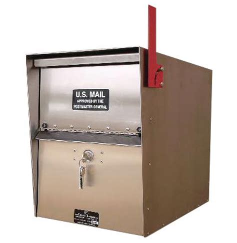 Stainless Steel Lockable Mailbox Curbside Secure Locking Mailboxes