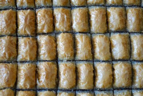 Turkish Baklava Close Up Baklava Dessert Baklava Dessert In Turkey