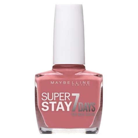 Maybelline Forever Strong Gel 135 Nude Rose Nail Polish 10ml Make Up Superdrug